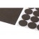 Набор STAYER "COMFORT": Накладки самоклеящиеся на мебельные ножки, 175 шт, коричневые