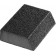 Губка шлифовальная STAYER "MASTER" угловая, зерно - оксид алюминия, Р320, 100 x 68 x 42 x 26 мм, средняя жесткость.