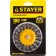 Щетка STAYER "PROFESSIONAL" дисковая со шпилькой, жгутированные пучки стальной проволоки 0,5мм, d=100мм